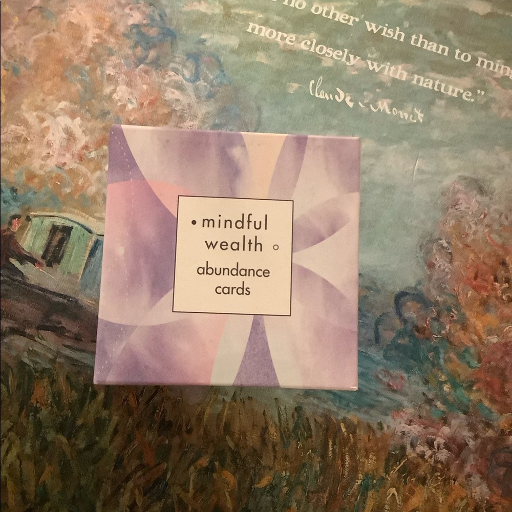 Mindful Wealth Abundance Oracle Cards
